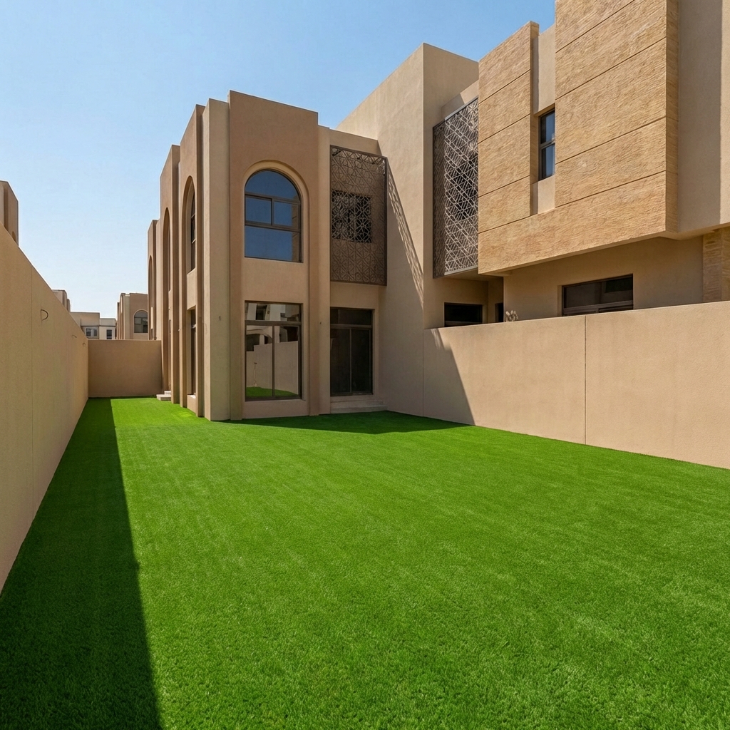 Villa Backyard After